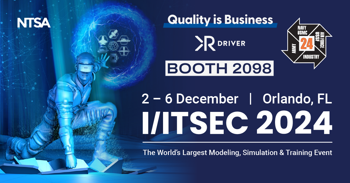 XRDriver at I/ITSEC 2024